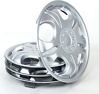 Full Rim Cover Set, 13in Aerodynamic 4 Pcs Lightweight - Silver