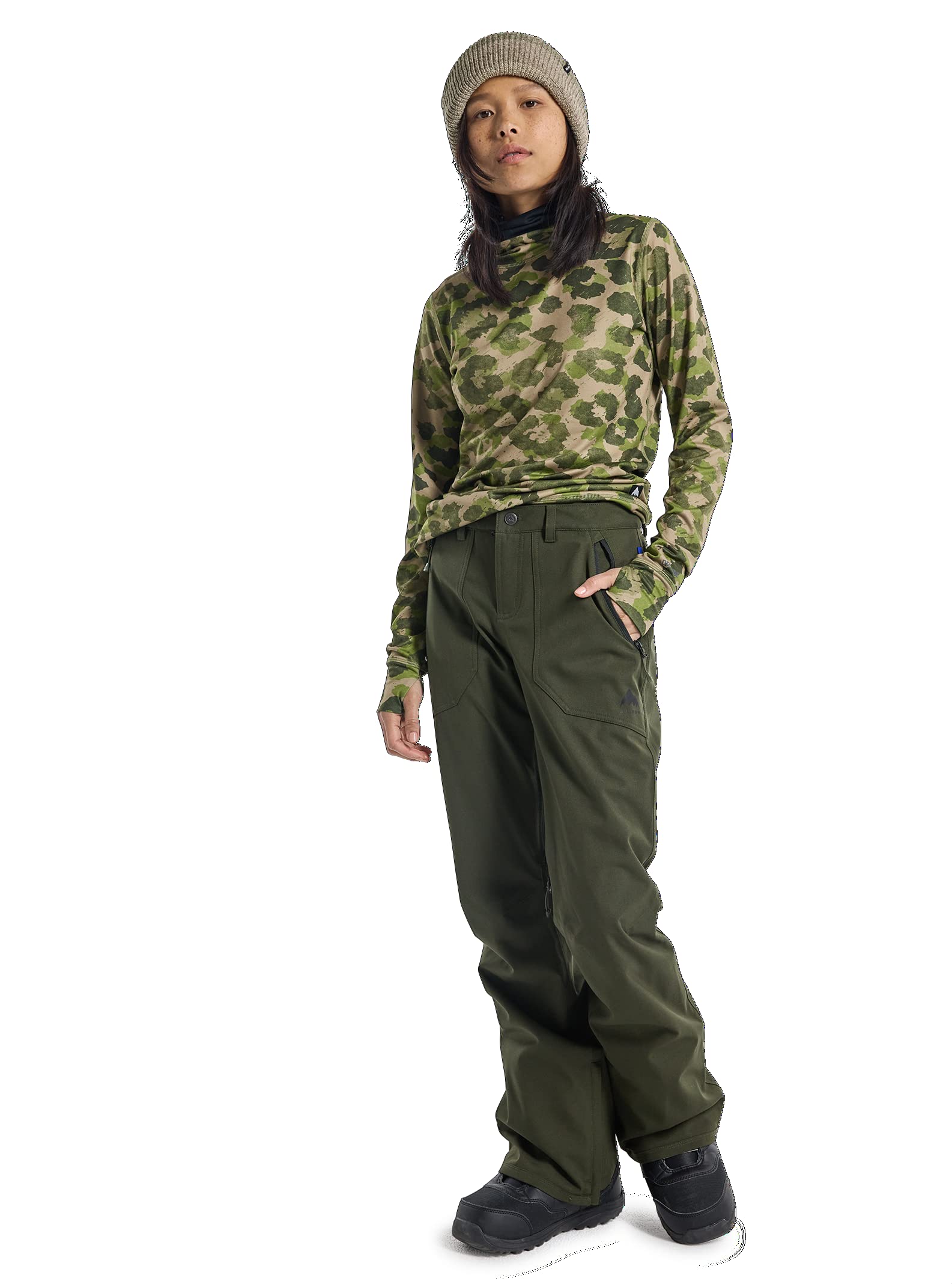 Burton Womens Vida Pant, Forest Night, M