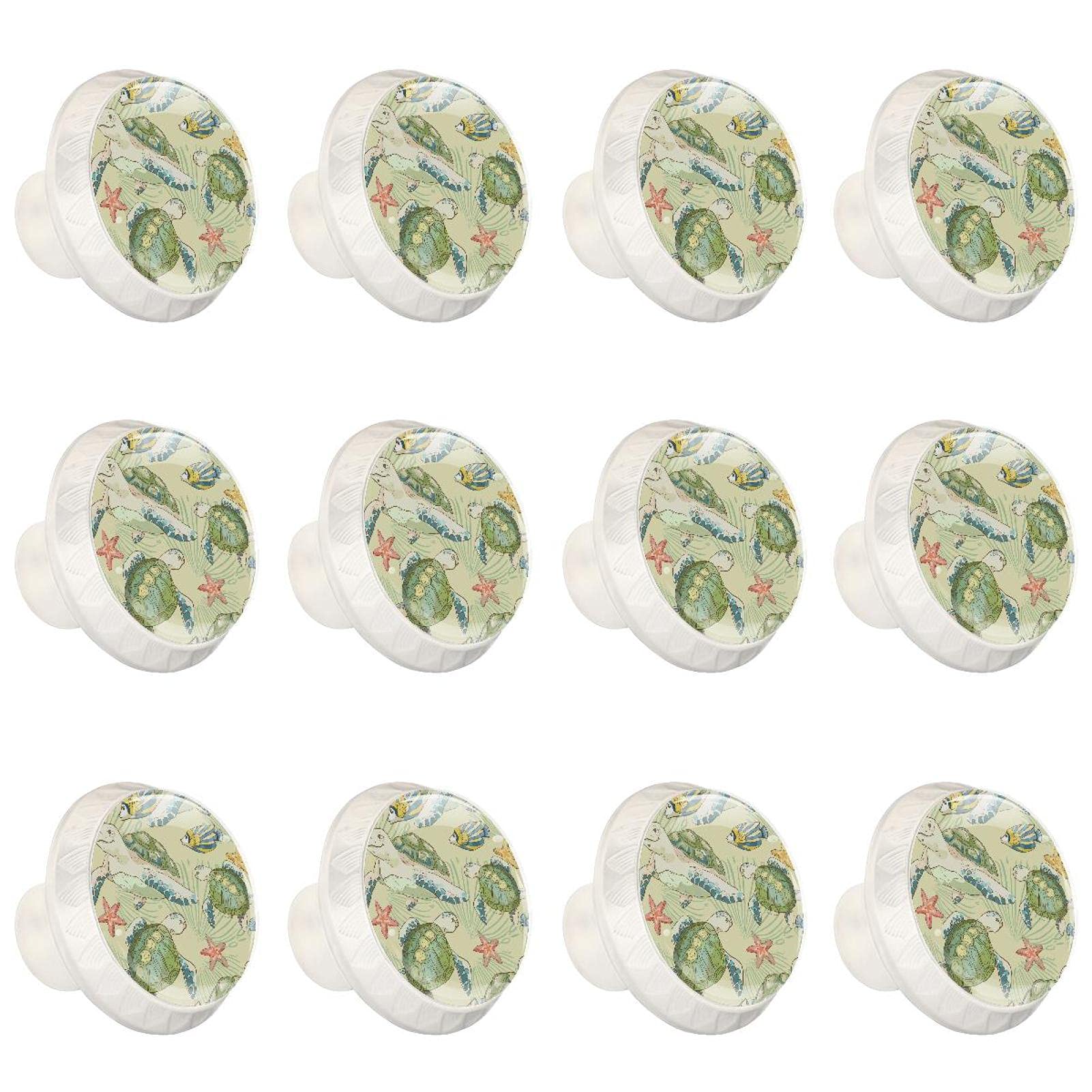 Bouton placard tortue poisson pour tiroir de commode et armoire