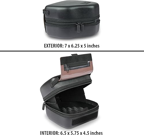 Miniatura 2 de Bolsa USA Gear de Cáscara Dura para Cámaras DSLR y Sin Espejo, Compatible con Canon, Nikon, Sony y Fujifilm - Se Ajusta a EOS R100, Rebel T7 2000D,