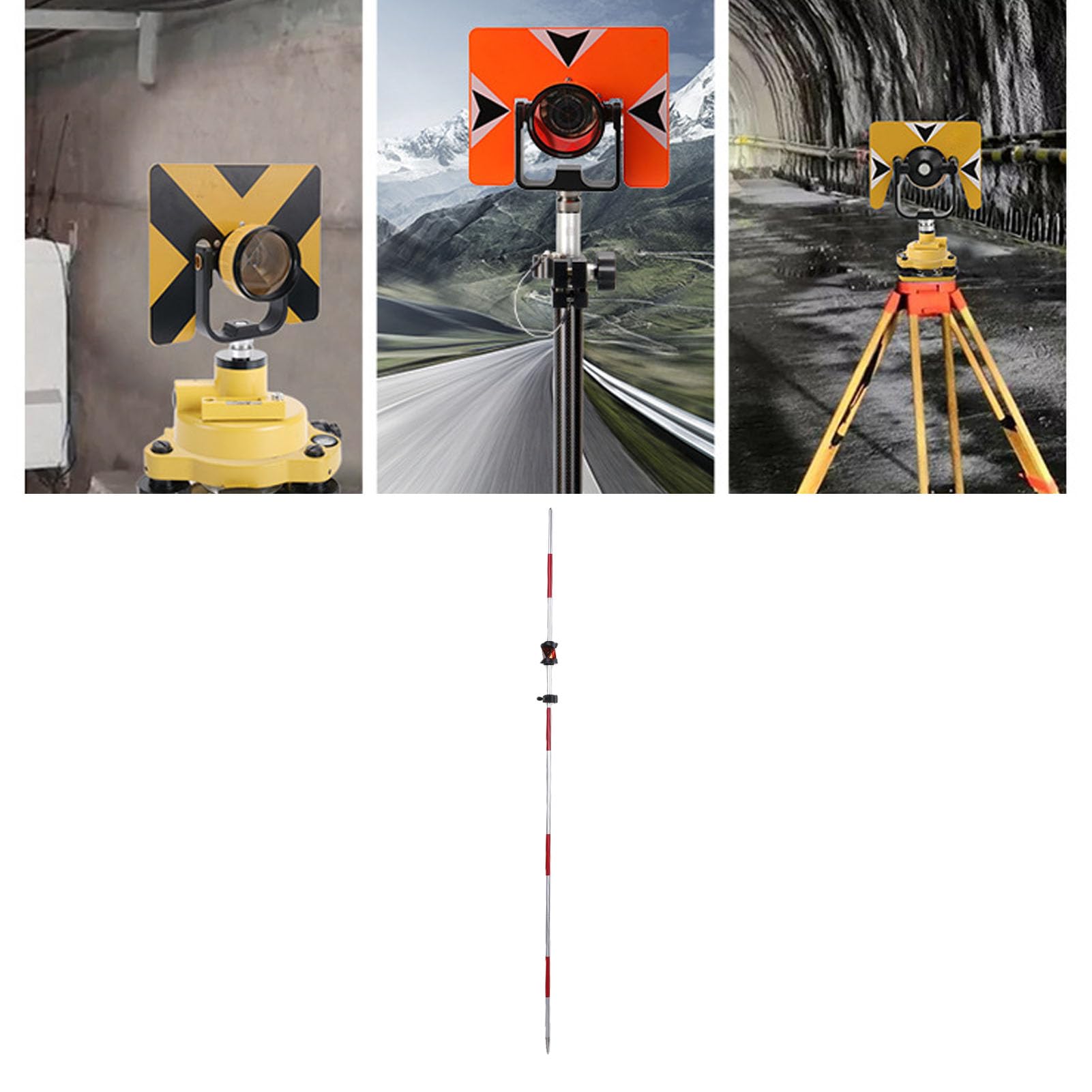 Prisma de Estación Total 360° 30 Mm Constante para Topografía