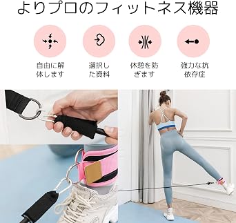Ankle Weights Training Adjustable Ankle Wrist Weighted Foot Weight Belt Cable Machine Attachment Double D Ring Ankle Cuff Strap Fitness 2 Pcs