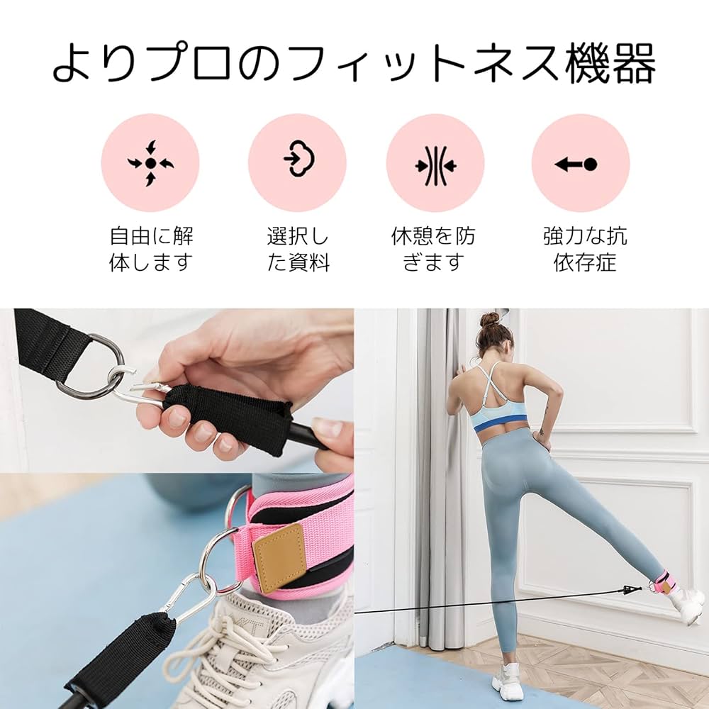 アンクルウェイト 調節可能 1~10ポンド 2個パック 筋トレ道具 尻トレ道具 アンクルウェイト 調節可能 1~10ポンド 2個パック 筋トレ道具 尻トレ