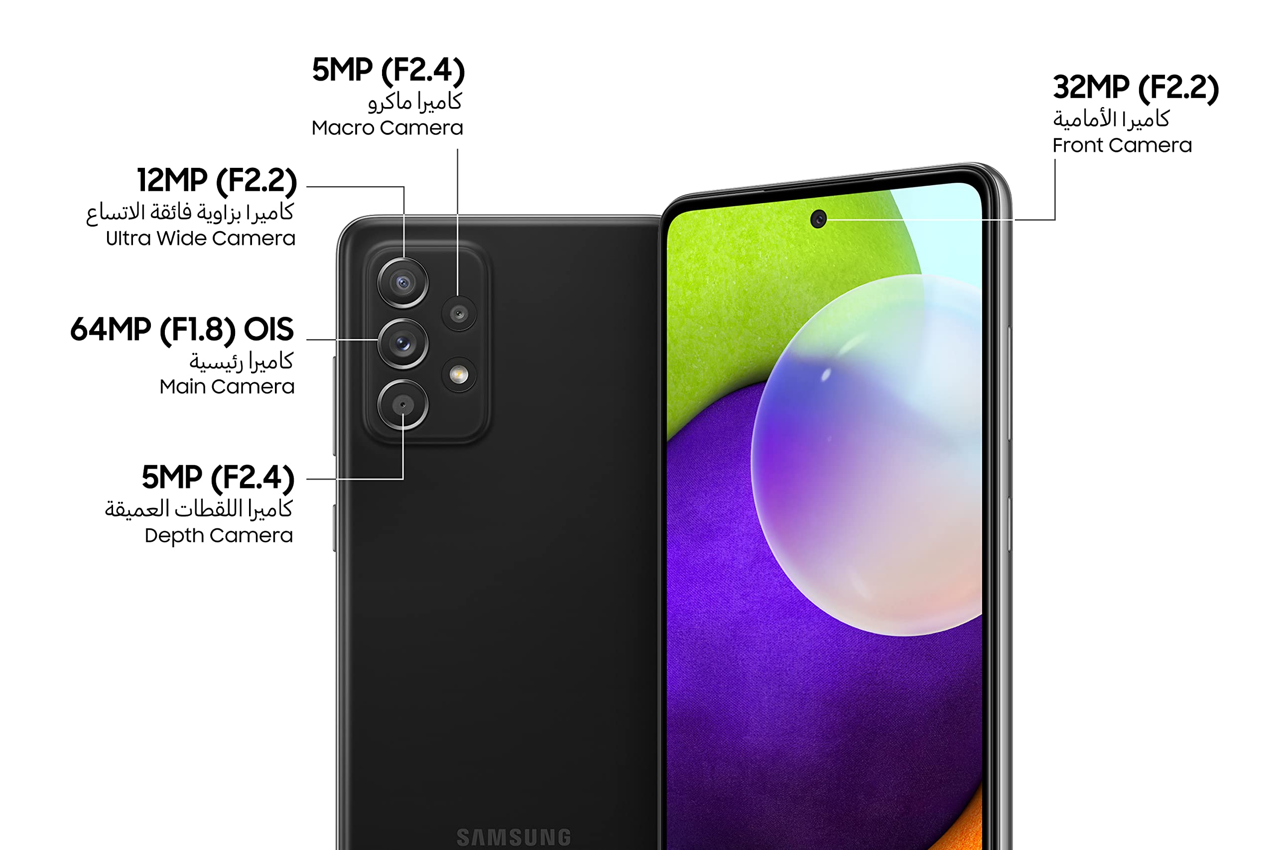 Galaxy A52 SM-A525F SIMフリー Samsung Galaxy A52 4G SM-A525F, SM 