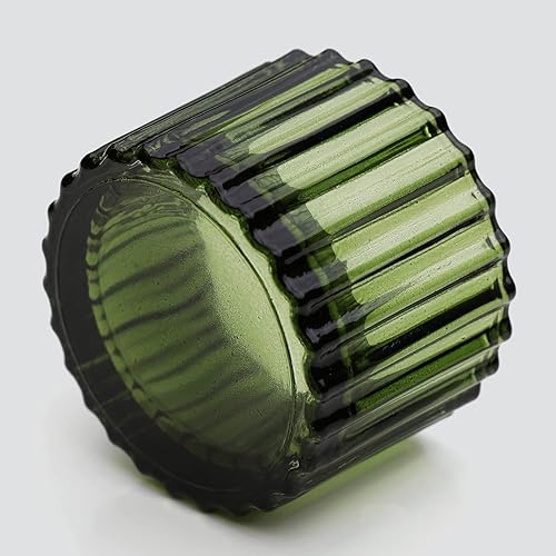 Miniatura 33 de VOHO Portavelas rojos para centro de mesa, juego de 12 portavelas para velas pequeñas, candelabros votivos de vidrio para ella, San Valentín