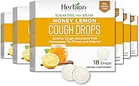 Vista 14 de Herbion Naturals Gotas para la tos sin azúcar con sabor a naranja natural, naranja natural, (paquete de 3), 18