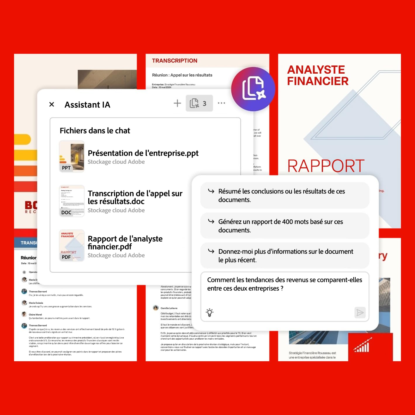 Adobe Acrobat Assistant IA | Logiciel PDF | PC/Mac/Web | Téléchargement
