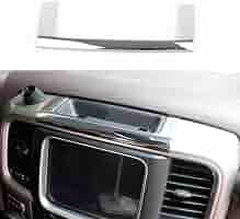 Chrome Center Console Air Vent Trim Covers For Dodge Ram 1500 2010-2017 - Set Of 2 3 thumbnail image