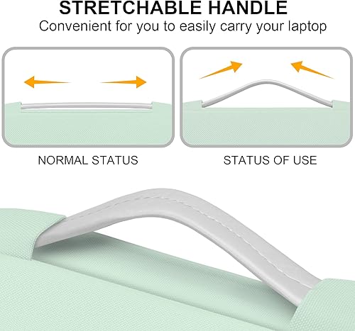 Miniatura 5 de Lacdo Funda protectora de 360 para laptop de 14 pulgadas para HP Lenovo Dell ASUS Acer Chromebook 14  HP Stream 14  Dell Inspiron 14  Lenovo IdeaPad