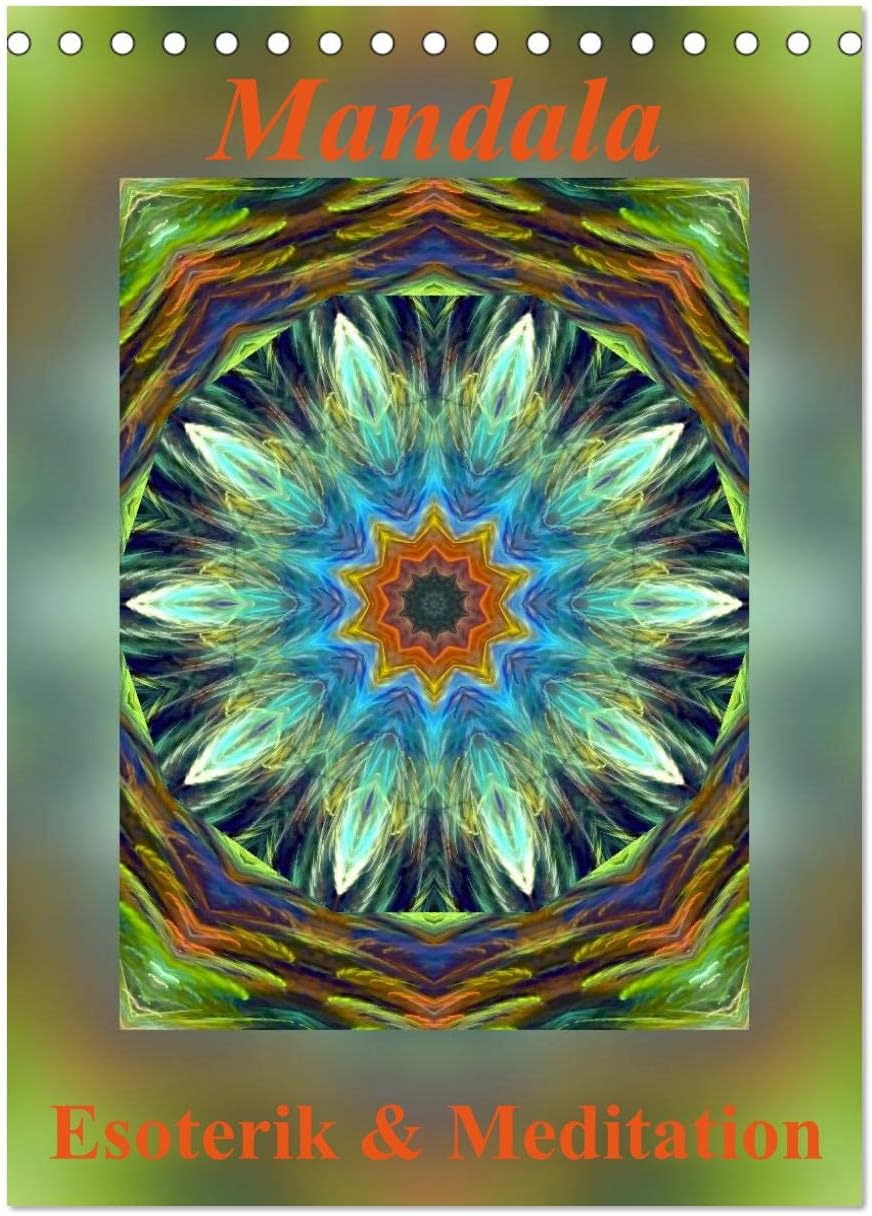 Mandala - Esoterik & Meditation (Tischkalender 2023 DIN A5 hoch) Monatskalender