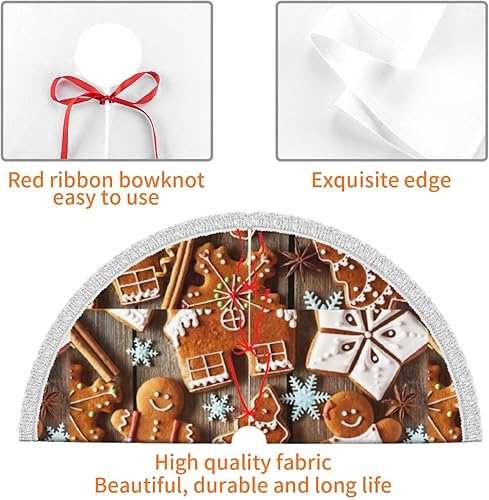 Vista 54 de Bandera de Venezuela imprimir árbol de Navidad falda de árbol de Navidad decoración vacaciones poliéster árbol de Navidad