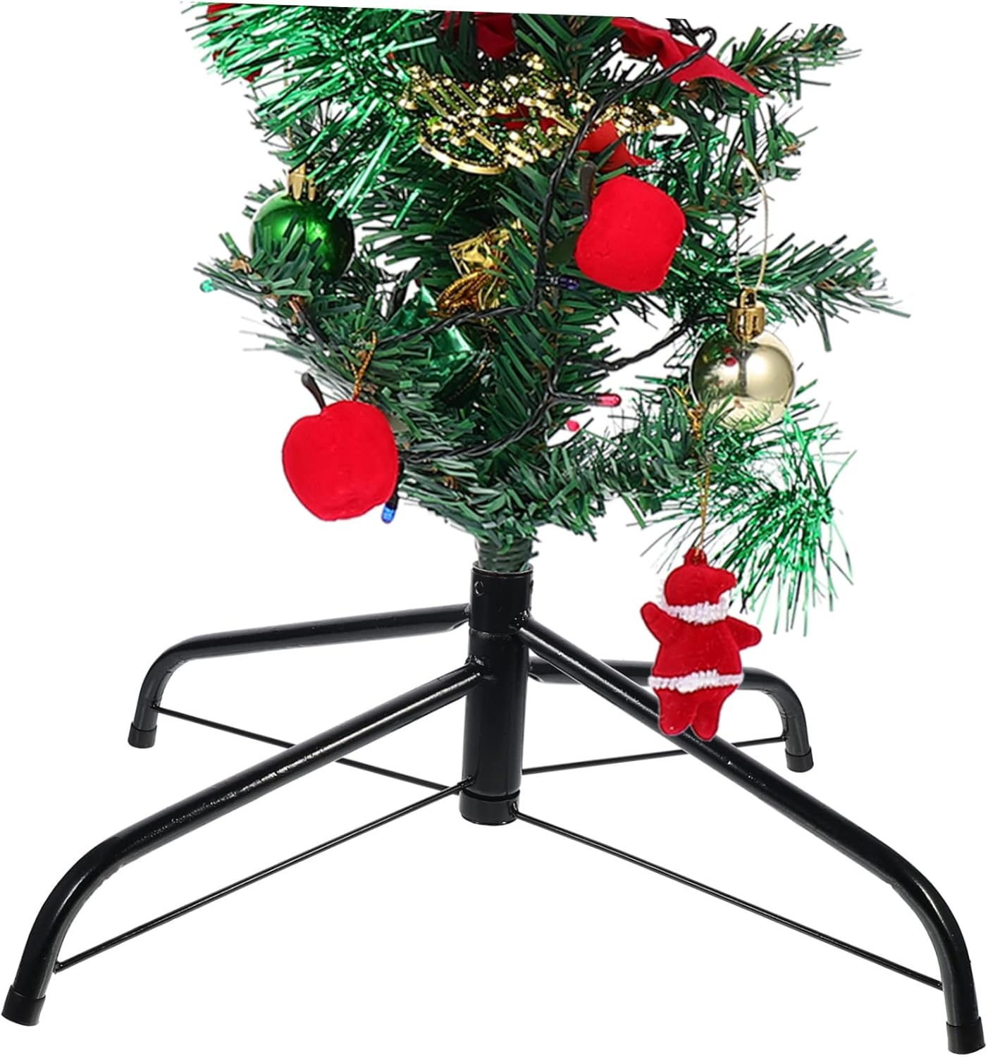 1pc Christmas Tree Holder Christmas Tree Stand Base for Pole Stable Tripod Design for Holiday Decor