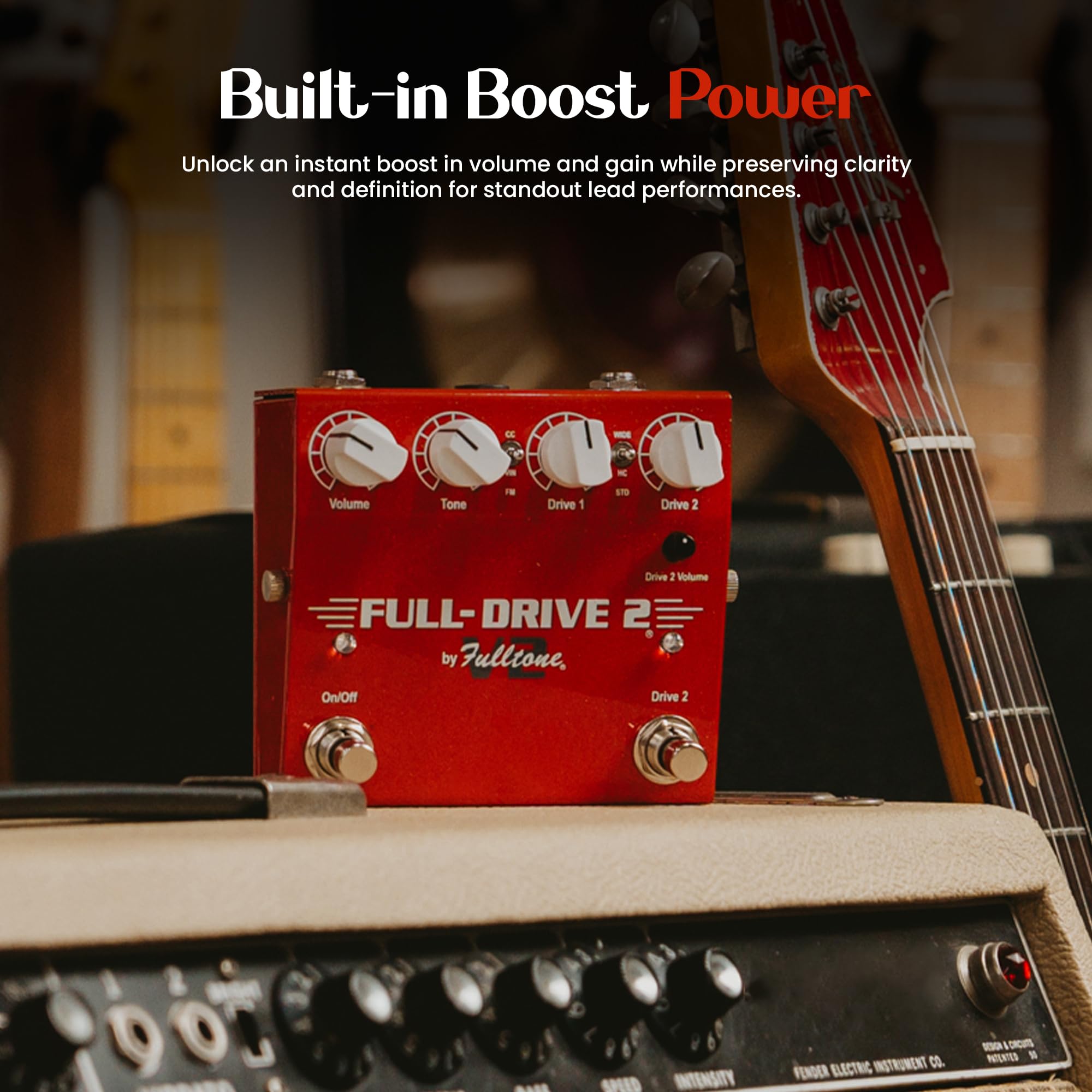 Fulltone Full-Drive2 V2 : Amazon.com.mx: Instrumentos Musicales
