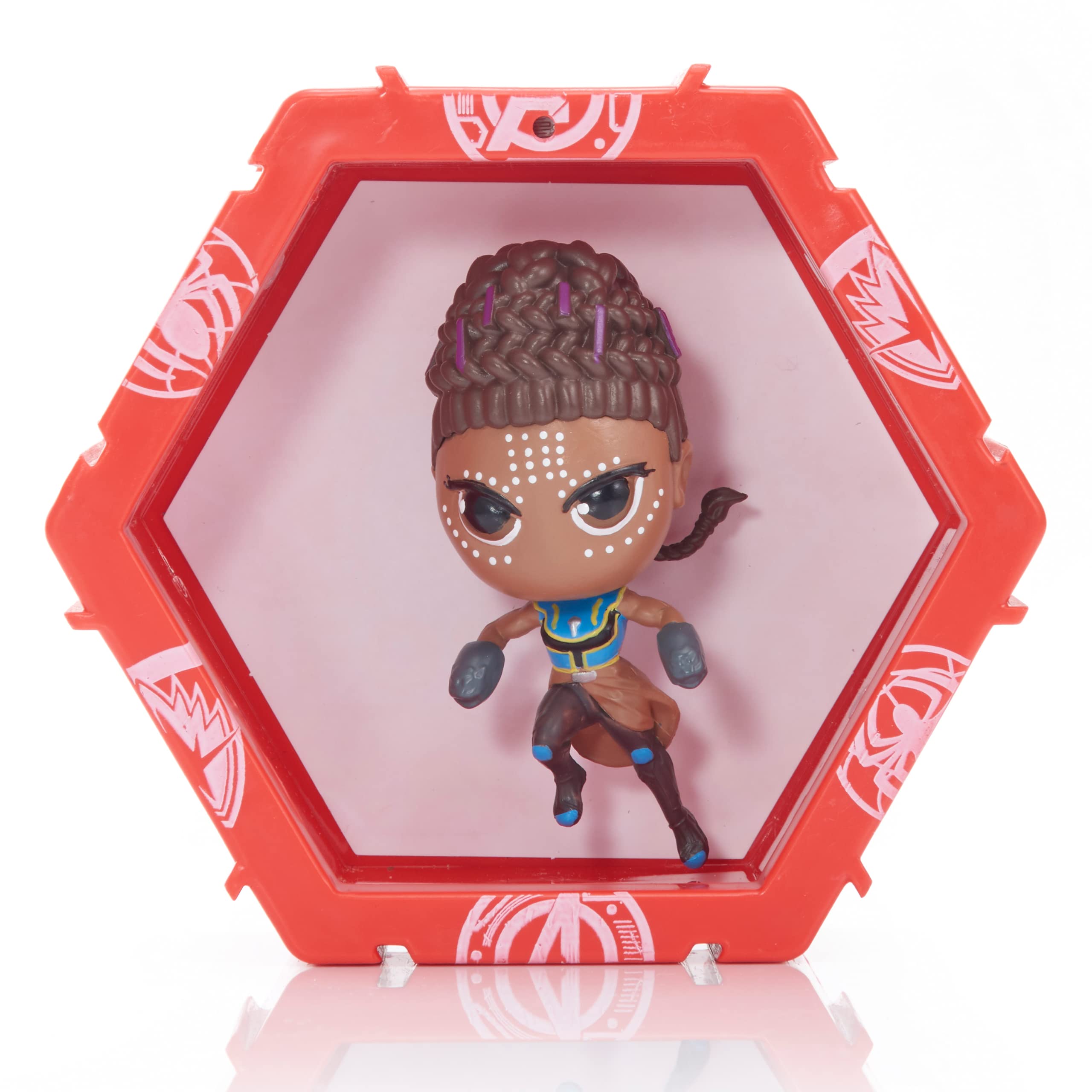 WOW! PODS Avengers Collection - Black Panther Shuri | Superhero Light-Up Bobble-Head Figure | Official Marvel Collectable Toys & Gifts,Black Panther Collection - Shuri - Image 2