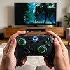2 unidades de tapas de joystick de repuesto para controlador 8BitDo Ultimate 2C - textura antideslizante, construcción reforzada, material duradero, para reparación de controladores de juegos, gris 7