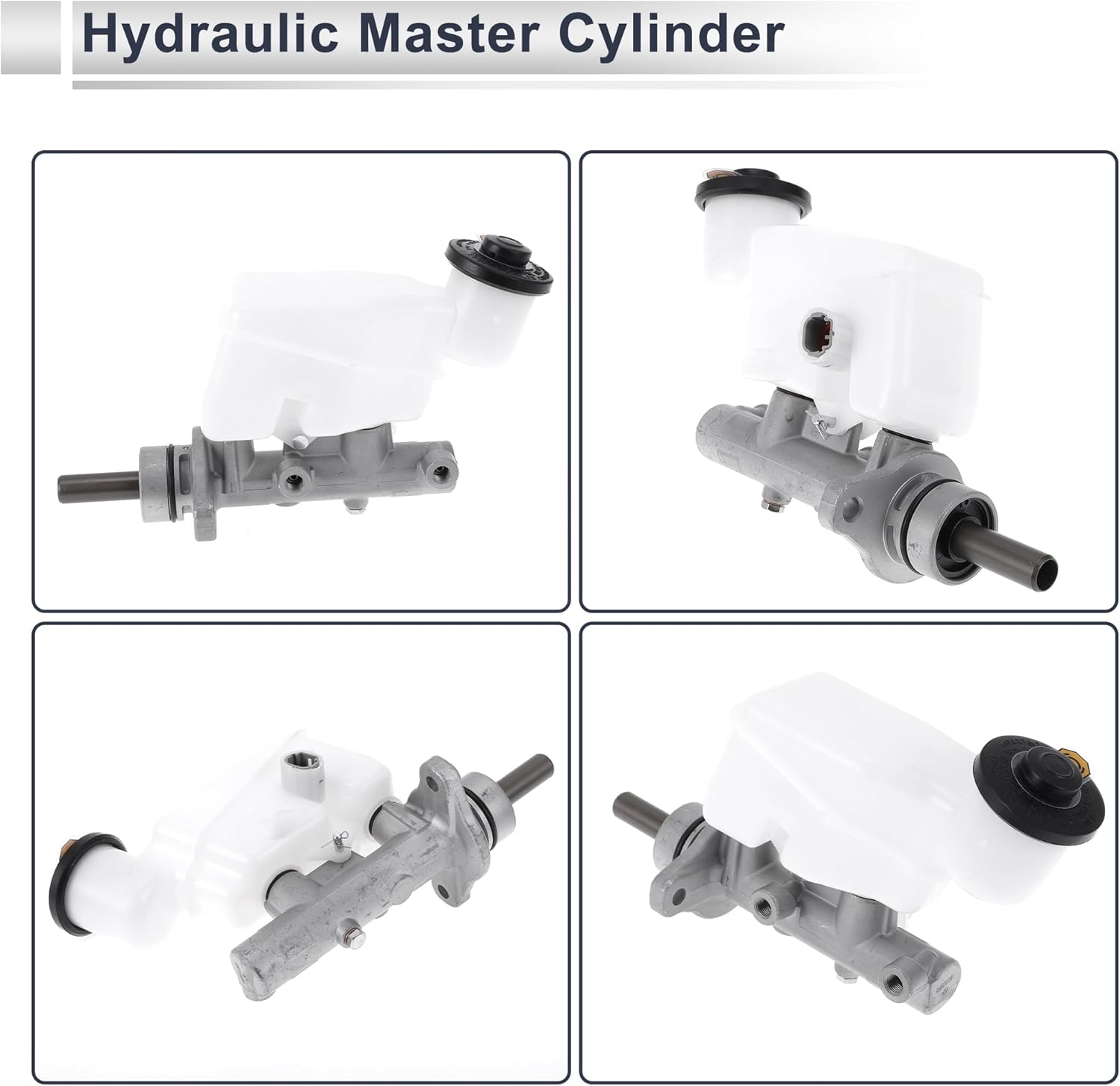 Engine Compartment Brake Master Cylinder for Toyota Yaris 2010-2013 Durable Hydraulic Master Cylinder No.472010D230/47201-0D230 with Reservoir 1 Pcs