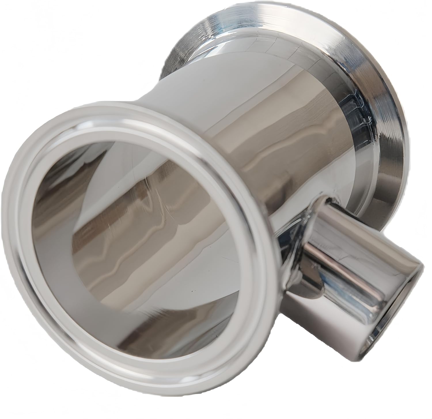 2" Tri Clamp Spool with 1/2 inch FNPT Port SS304 (With Thermometer)