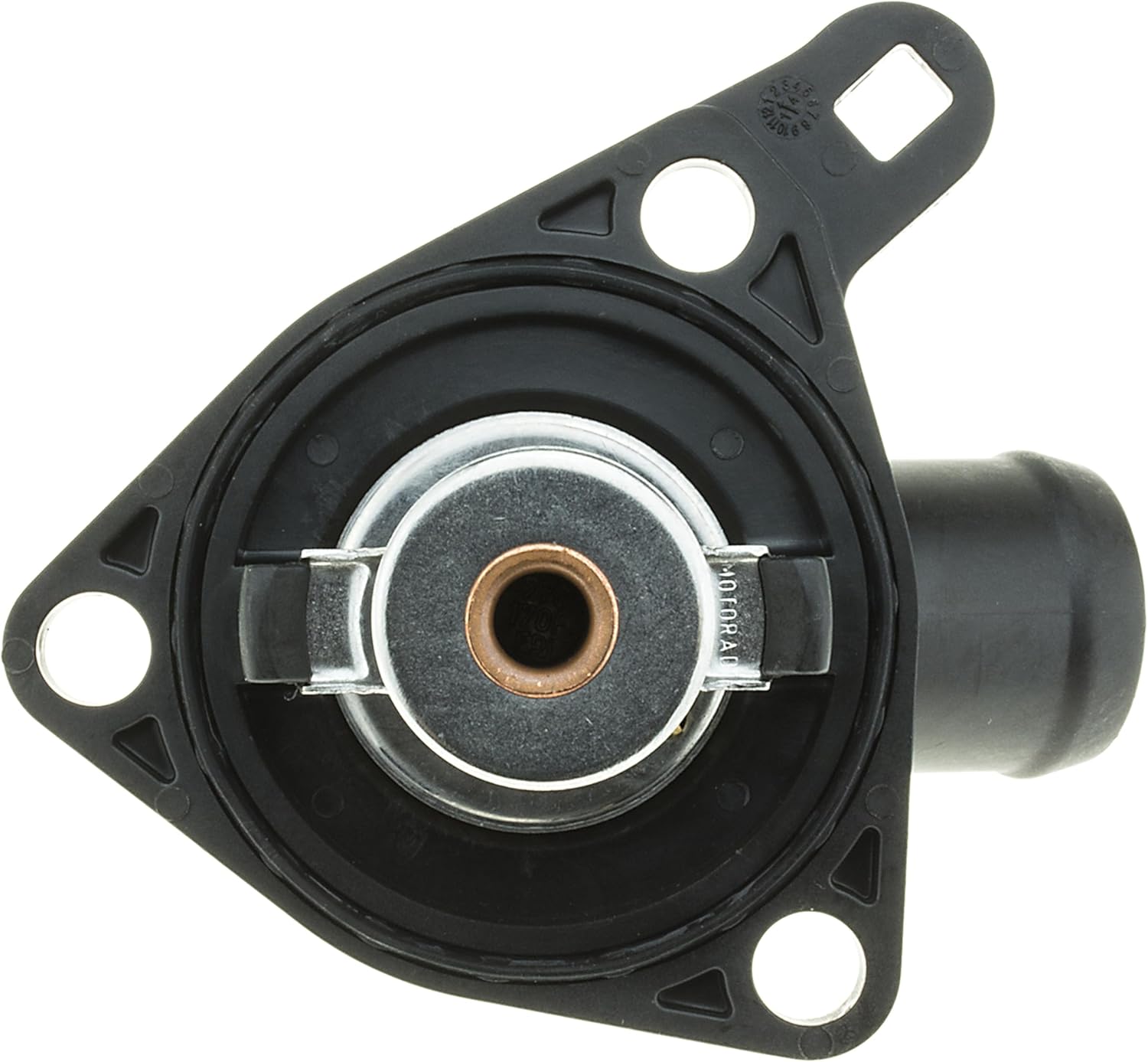 MotoRad Engine Coolant Thermostat/Water Outlet Assembly, stainless steel