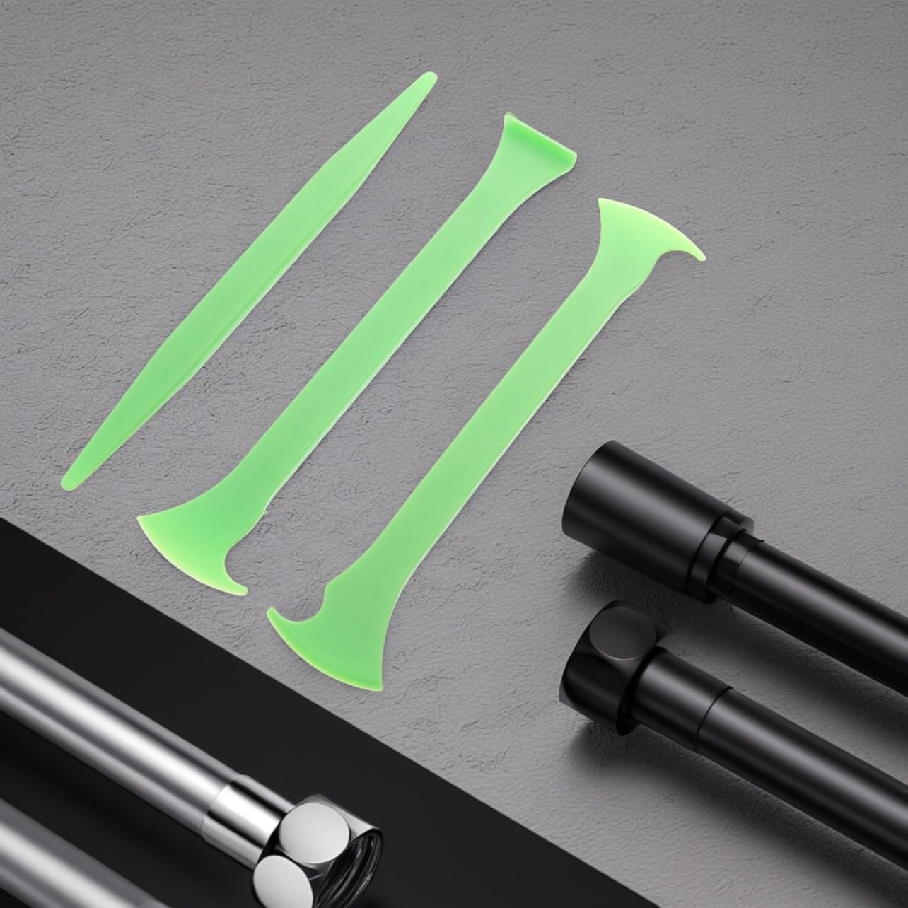 3pcs Plastic Car Wrap Tools Kit for Vinyl Wrap Window Tint Finishing Edge Squeegee for Auto Stickers and Film Installation
