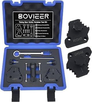 Timing Gear Holder Retainer Tool Kit Compatible with Mercedes Benz Maybach M276 M278 Engines, for Removing/Installing Camshaft Adjuster Sprocket, with T100 Socket & Fuel Injector Puller