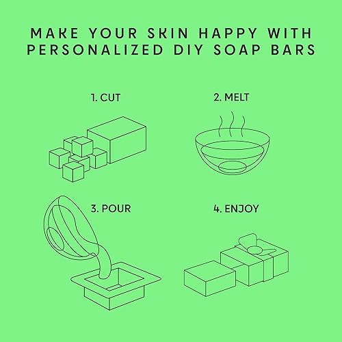 Miniatura 40 de Base de jabón de leche de cabra de 5 libras, sin SLS/SLES, sin aceite de palma, orgánico, para derretir y verter suministros de fabricación de jabón