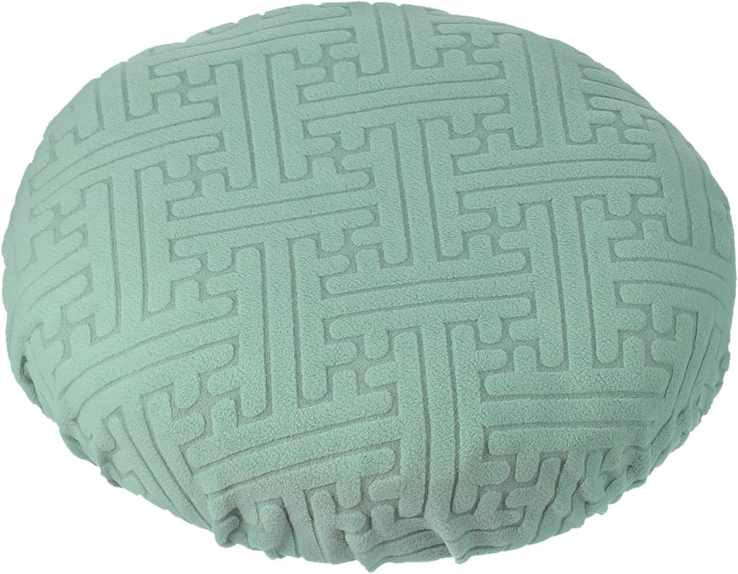 PATIKIL Stool Covers Round, Elastic Bar Stool Covers Washable Stool Cushion Slipcover Stretchy Bar Chair Seat Cover for 14-18 Inch Chairs, Green