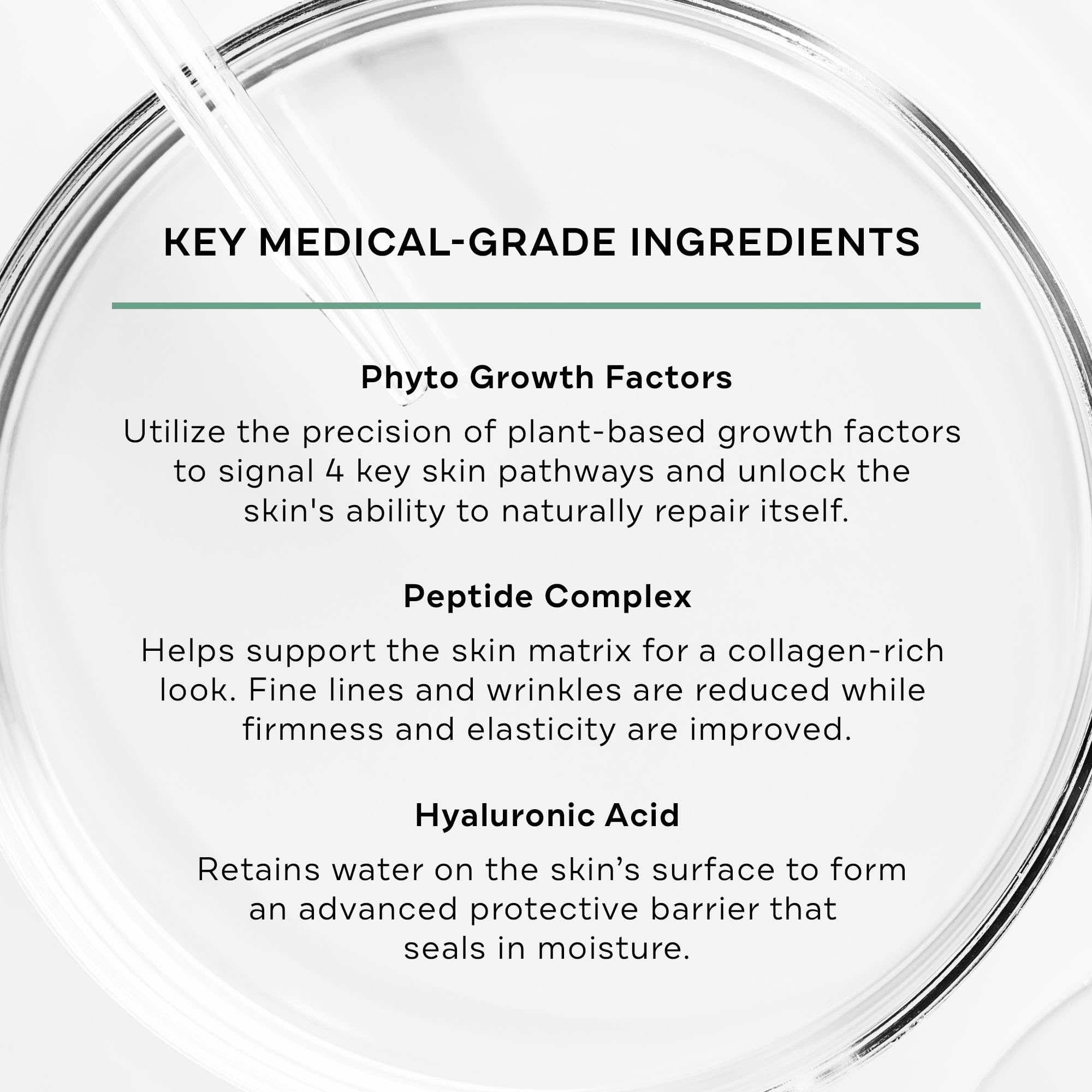 Replenix Growth Factor Restorative Facial Serum, Anti-Aging Treatment with Medical-Grade Ingredients for Mature Skin (1 fl. oz)