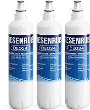 7012333 UC-15ip Compatible with Sub-Zero 7012333 Water Filter, Sub-Zero UC-151, UC-15I, UC-15IO, UC-15IP, UC-15,UC-151P, Improves the Smell and Taste of Water, Pack of 3, By DESENRUIS