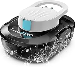 TALOSBO S1 PRO Cordless Pool Vacuum – Powerful Robotic Cleaner for Above-Ground Pools up to 1076 Sq.ft, 120-Min Runtime, ...