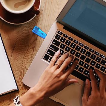 PC WiFi Adapter Blue Network Converter User-Friendly Converter | USB for Desktop PC Accessories Portable Working Supplies