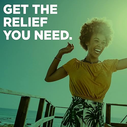 Miniatura 4 de GoodSense Cápsulas de gel para aliviar la migraña, acetaminofén, aspirina (AINE) y cafeína, 80 unidades