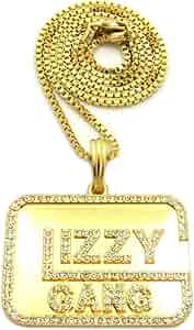 Crescendo SJ INC ICED Out GLIZZY Gang Pendant & 24