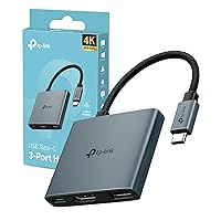 TP-Link UH3020C Hub USB-C 3 in 1, 1 HDMI 4K@60Hz