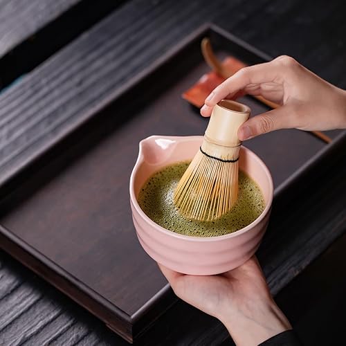 Miniatura 8 de Juego de ceremonia de matcha de alta calidad, kit completo de rituales de 9 piezas, presentado en caja de regalo magnética de lujo, perfecto para