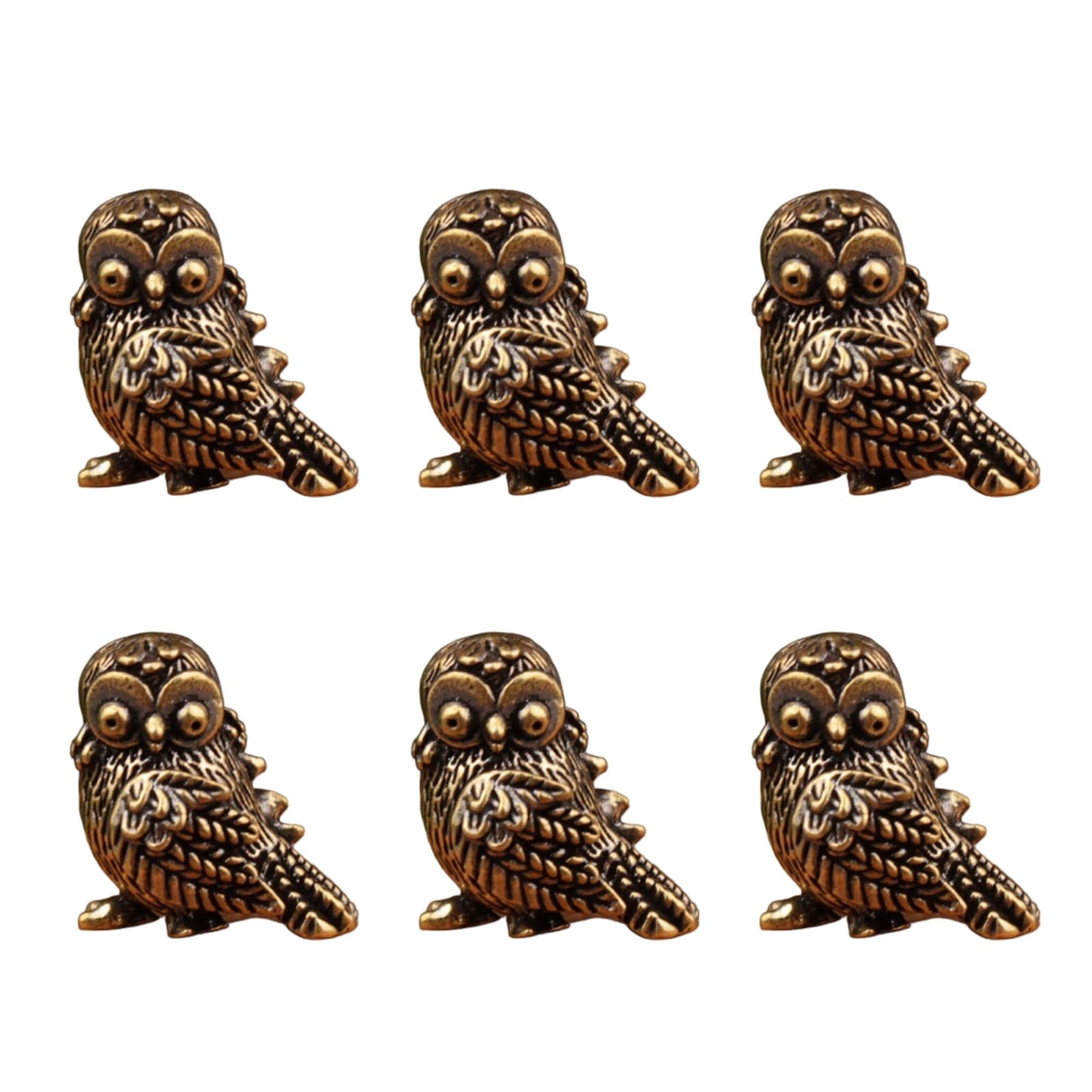 Msioytog Owl Statues Animal Sculptures Table Centerpieces Home Decor Collectibles Bird Figurines Sculptures
