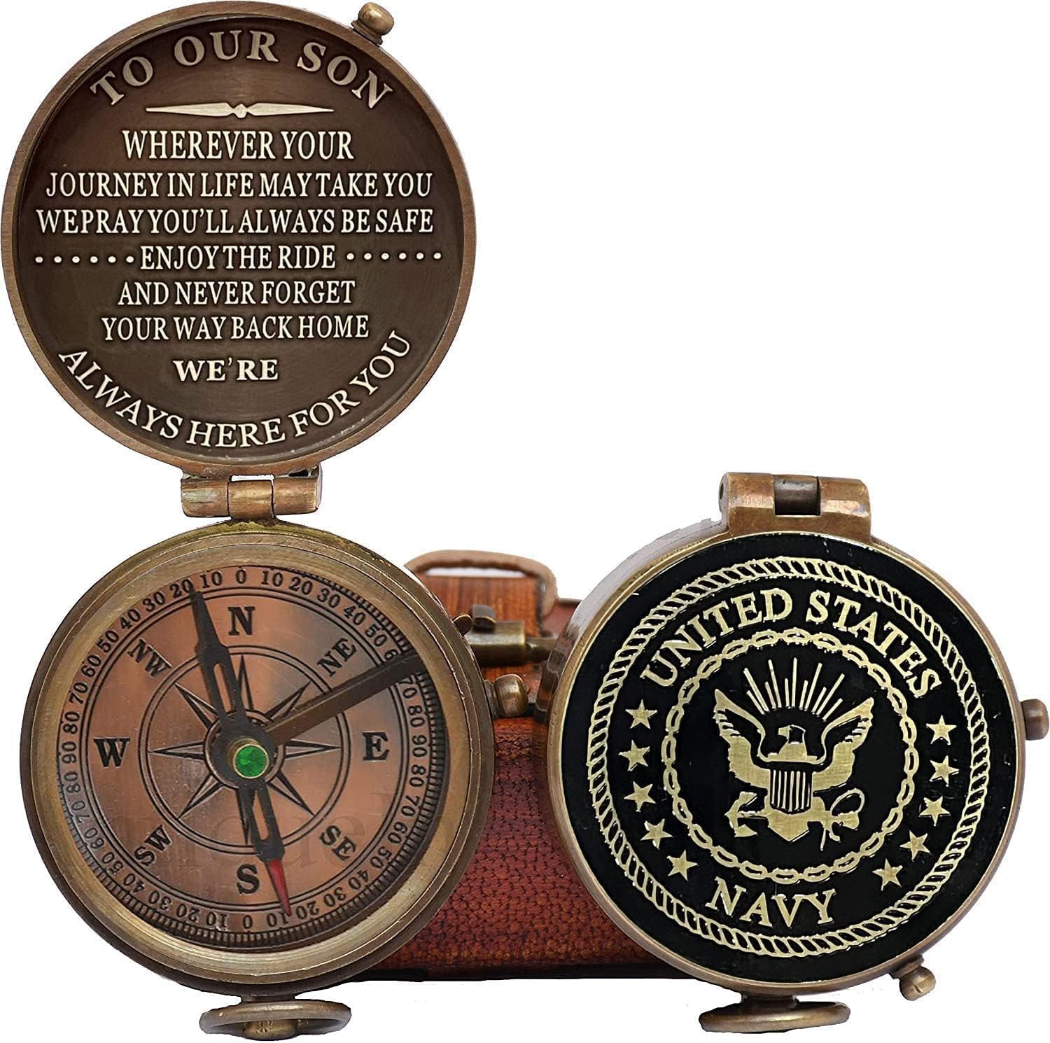 Compass/Gift for Son/Army/Navy/USN/Airforce/Retirement Gift, Marine Corps Gift, Baptism Gift Compass