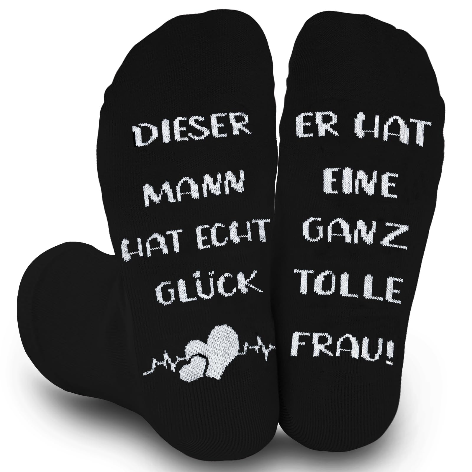 WAMIOKAGRO Geschenke für Männer, Lustige Socken, Valentinstag Geschenke, Weihnachtsgeschenke, Partner Hochzeitstag Jahrestag Personalisierte Geschenke für Männer Ehemann Freund