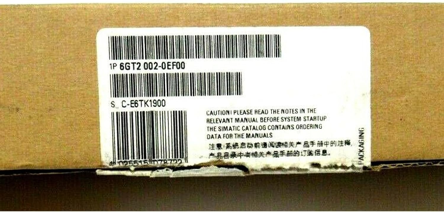 Expedited 6GT2002-0EF00 New and Sealed in Box 6GT20020EF00 1 Year Warranty and Fast