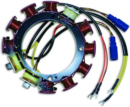 CDI Electronics 173-4287 Johnson/Evinrude Stator - 6/8 Cyl. 35 Amp 1988-1994