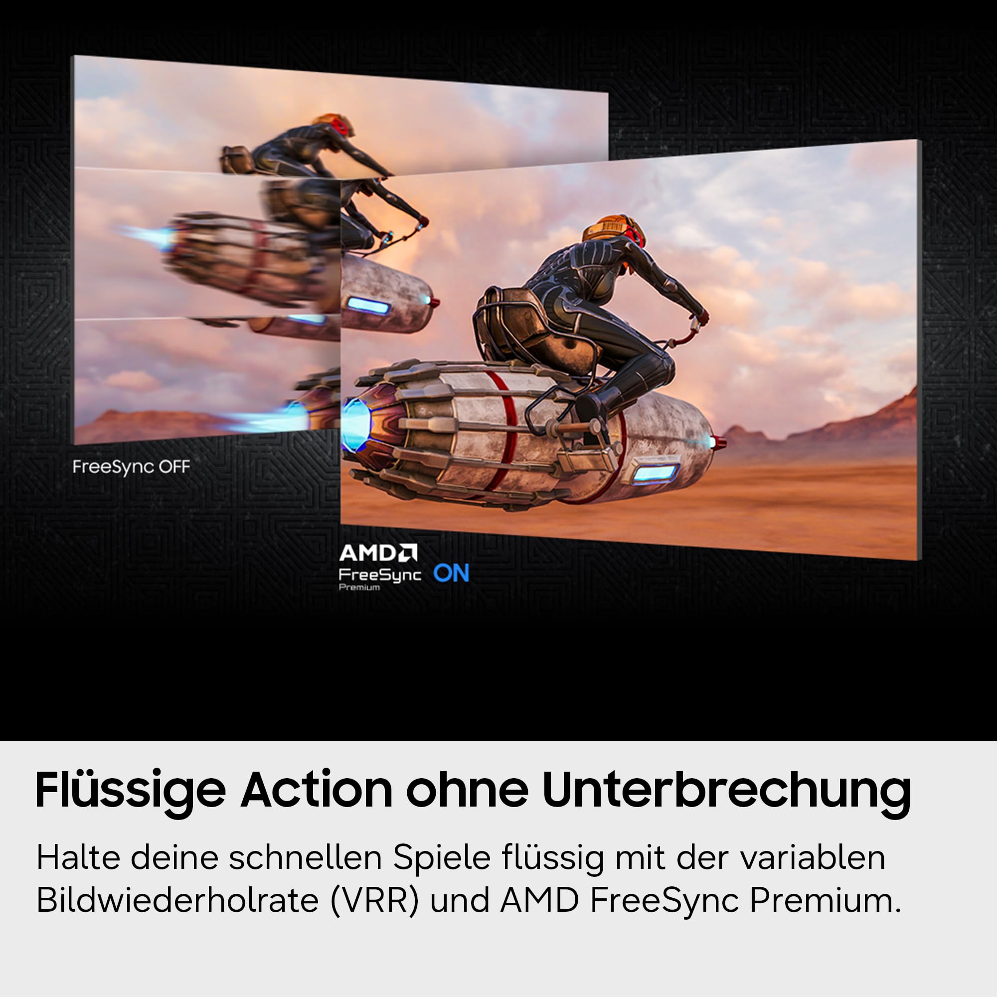 Samsung Odyssey G4 27 Zoll G40H FHD Fast IPS 300 Hz Gaming Monitor | 1080p PC Bildschirm, Reaktionszeit 1 ms, HDR10, AMD FreeSync Premium, Eye Saver Mode, Flicker Free, LS27HG402EUXEN