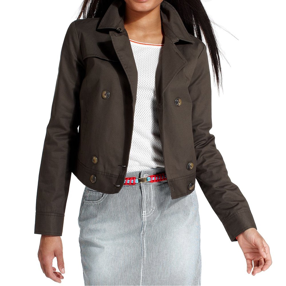 Tommy Hilfiger Cropped Trench Jacket