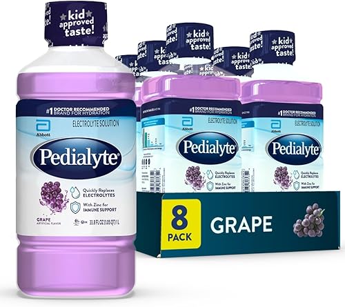 Miniatura 42 de pedialyte Solución Oral de electrolito, 1 litro, 8 Count, 365, Anaranjado, 8, 8