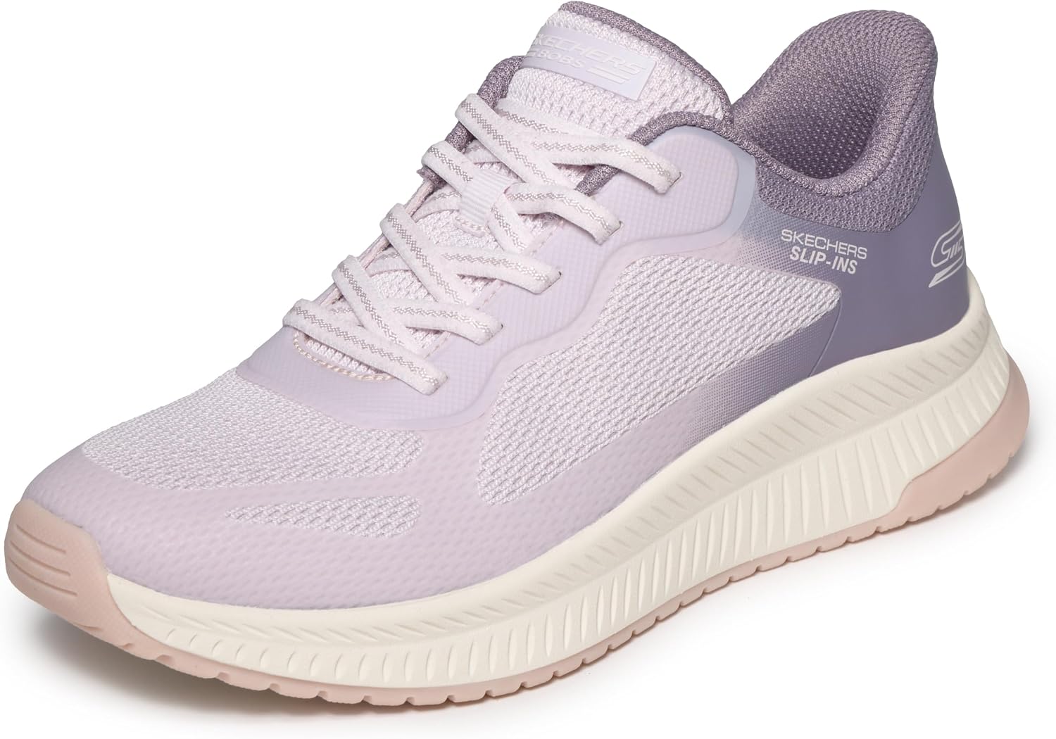 Skechers Womens Hands Free Slip-ins Bobs Squad 4 - Staple Look