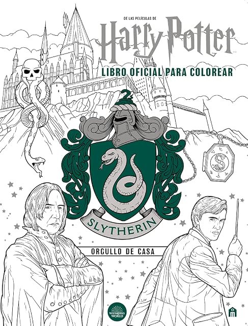 Portada de Harry Potter. Slytherin