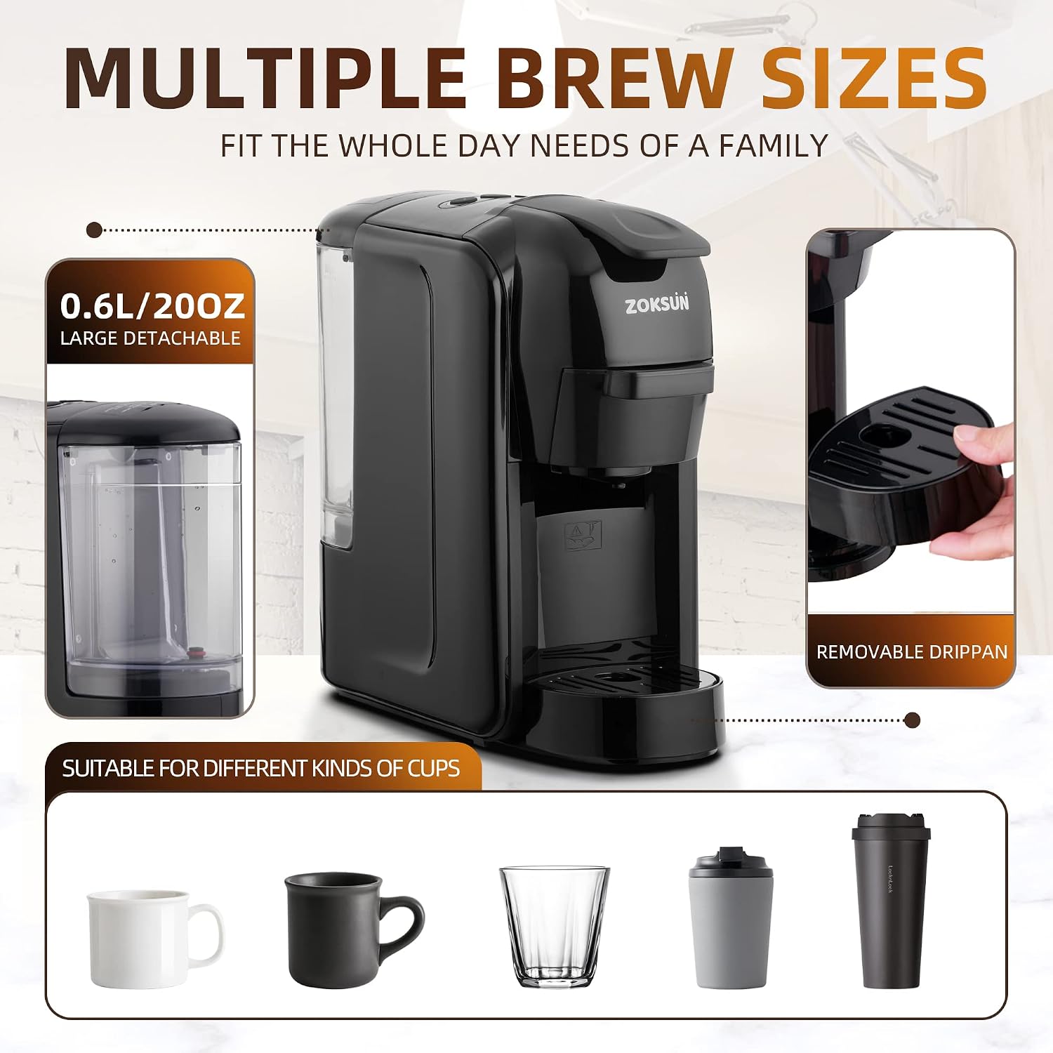 Nespresso Capsule, Pod Coffee Machine 