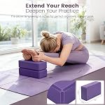 Foldable Yoga Mat Set for Women Including Thin Non Slip Yoga Mat with Bag,Yoga Blocks 2 Pack with Strap, Knee Pads,Pilates Ball,Pilates & Yoga Kit for Beginners For Home Workouts, Outdoor, Travel