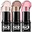 FOCALLURE 3 Pcs Cream Contour Sticks,Shades with Highlighter & Bronzer & Blush,Non-greasy Long-wear Face Contouring Pen,Easy to Sculpt the Face and Create a Lightweight Finishing Makeup,FAIR
