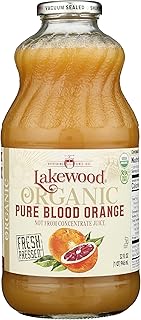 Lakewood, Juice Pure Blood Orange Organic, 32 Fl Oz