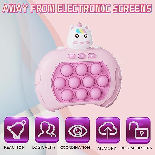 Miniatura 2 de Juguetes creativos para aliviar el estrés, rompecabezas de descompresión, máquina de juego con botón emergente, novedosos juguetes para ansiedad,