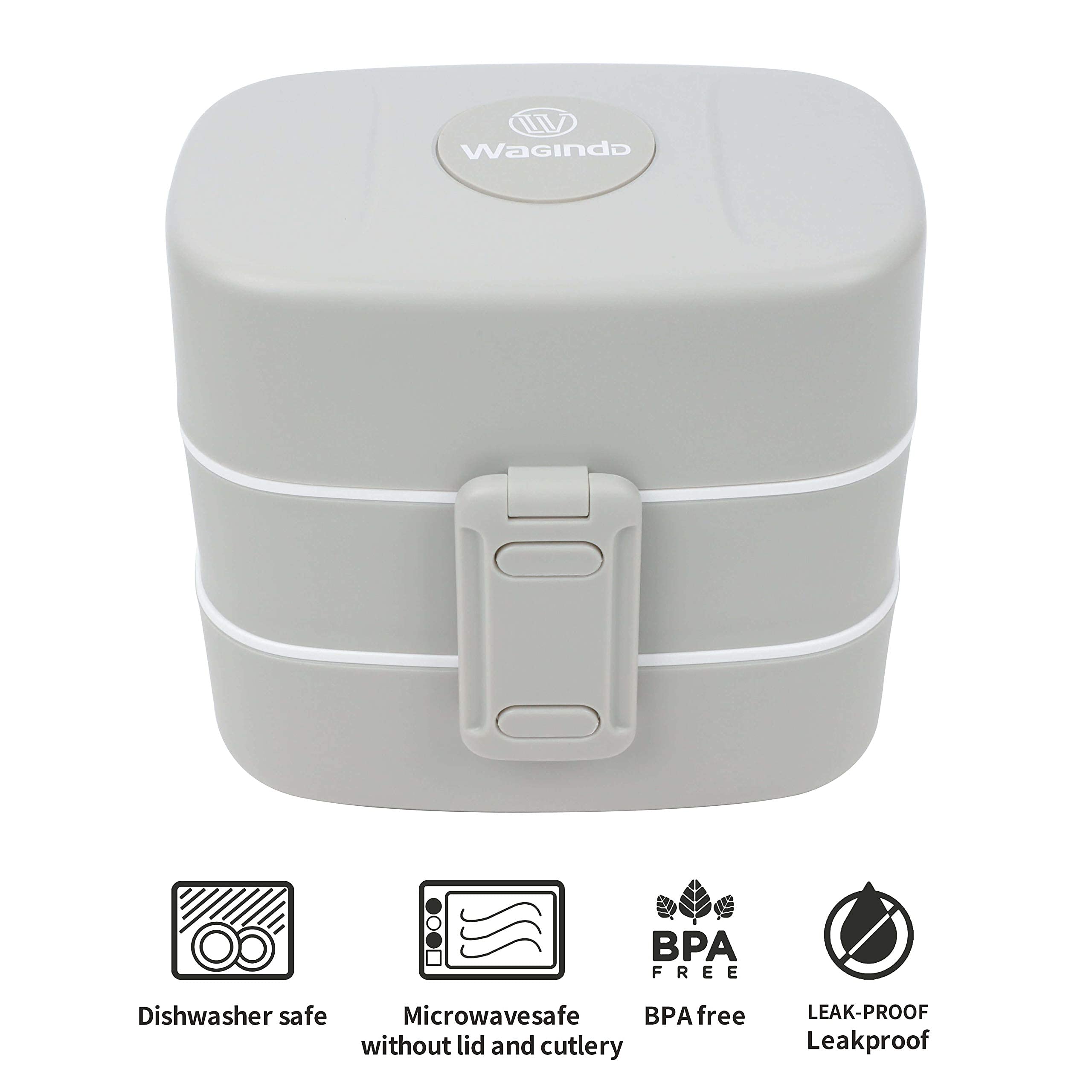 Bento-Lunchbox 4er-Set Mit 4 Fächern – Mikrowellengeeignet & Spülmaschinenfest Für Schule & Arbeit
